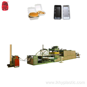 Plastic Take Away Foam Food Box Machine